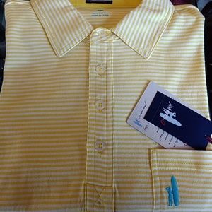 Johnnie-O Jack polo in mellow yellow